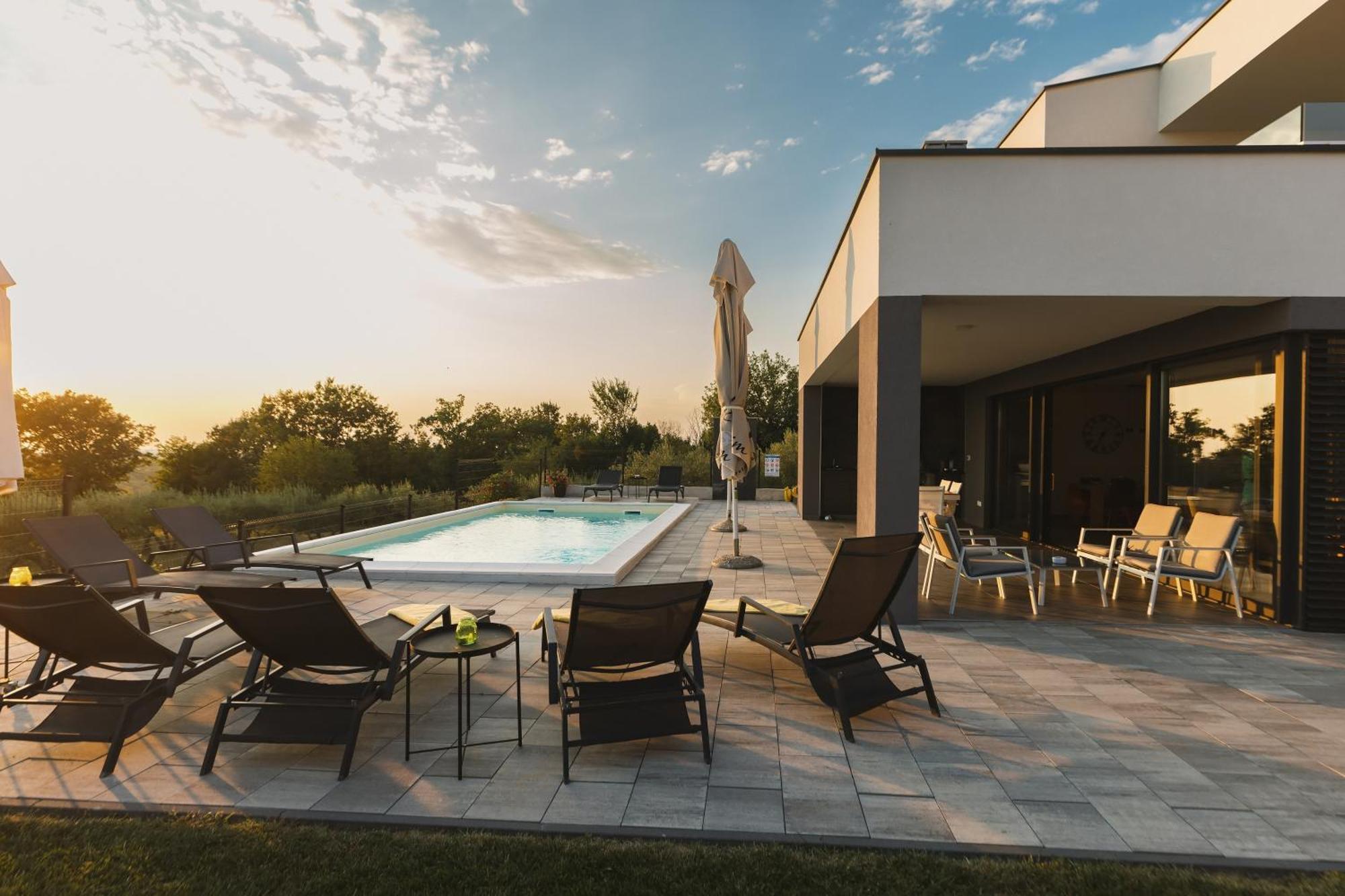 Villa Boiky - Private Pool And Amazing Sea View, Istria Materada Exterior foto